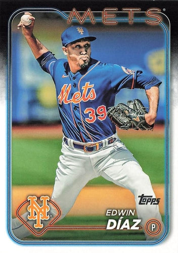 #120 Edwin Díaz - New York Mets - 2024 Topps Baseball