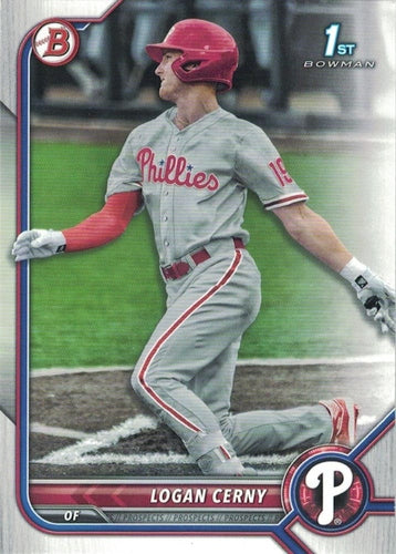 #BP-120 Logan Cerny - Philadelphia Phillies - 2022 Bowman - Prospects Baseball