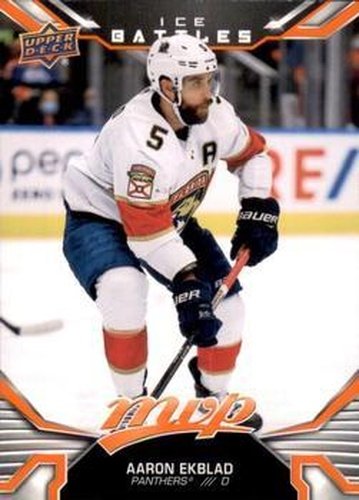 #120 Aaron Ekblad - Florida Panthers - 2022-23 Upper Deck MVP - Ice Battles Hockey
