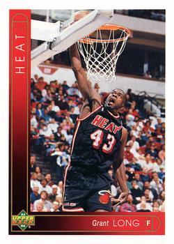 #120 Grant Long - Miami Heat - 1993-94 Upper Deck Basketball