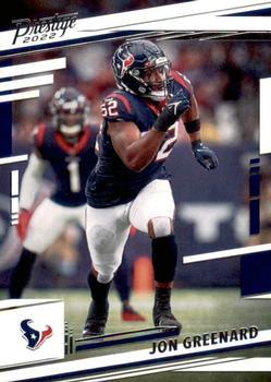 #120 Jon Greenard - Houston Texans - 2022 Panini Prestige Football