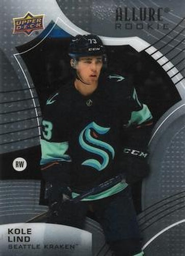 #120 Kole Lind - Seattle Kraken - 2021-22 Upper Deck Allure Hockey