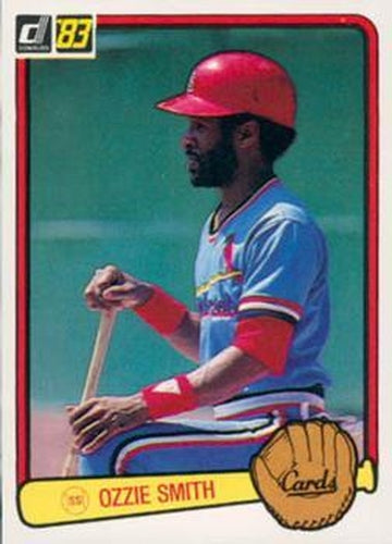 #120 Ozzie Smith - St. Louis Cardinals - 1983 Donruss Baseball