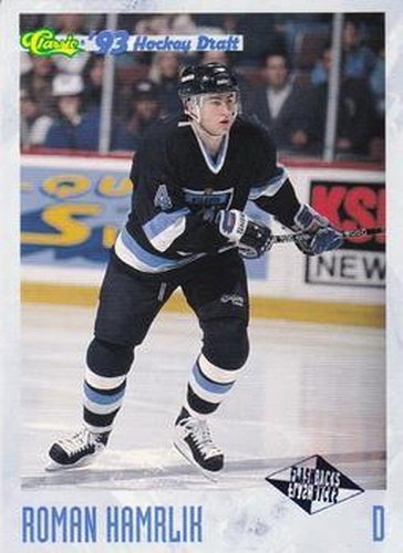 #120 Roman Hamrlik - Atlanta Knights - 1993 Classic '93 Hockey Draft Hockey