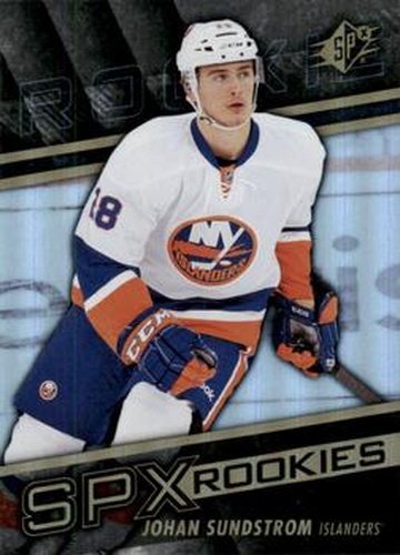 #121 Johan Sundstrom - New York Islanders - 2014-15 SPx Hockey
