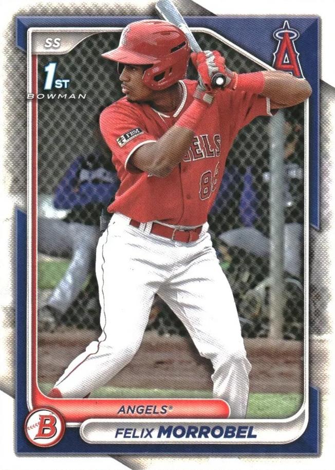 #BP-121 Felix Morrobel - Los Angeles Angels - 2024 Bowman - Prospects Baseball