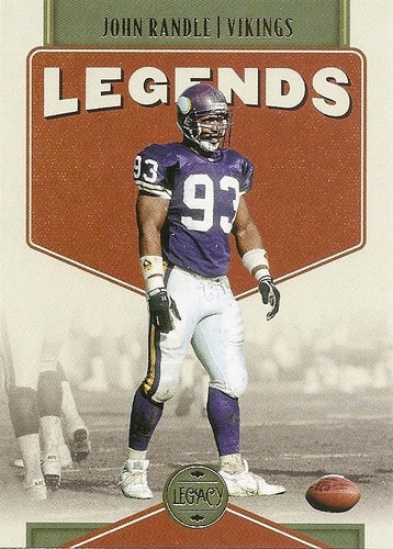 #121 John Randle - Minnesota Vikings - 2022 Panini Legacy Football