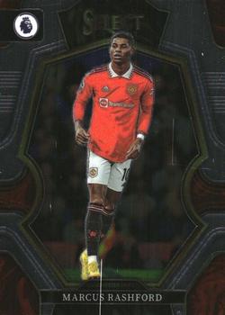 #121 Marcus Rashford - Manchester United - 2022-23 Panini Select Premier League Soccer