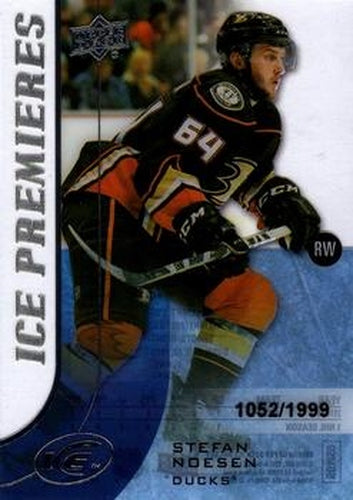#121 - Stefan Noesen - Anaheim Ducks - 2015-16 Upper Deck Ice Hockey