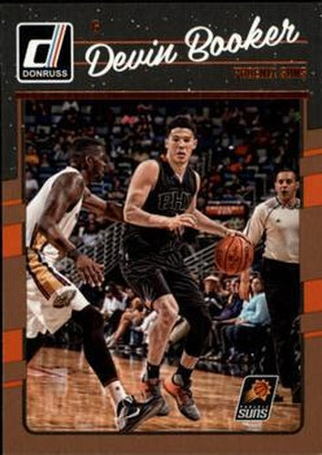 #121 Devin Booker - Phoenix Suns - 2016-17 Donruss Basketball