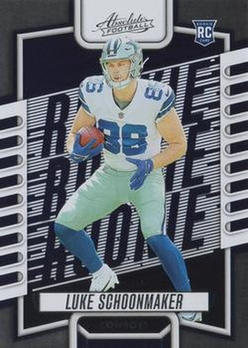 #121 Luke Schoonmaker - Dallas Cowboys - 2023 Panini Absolute Football