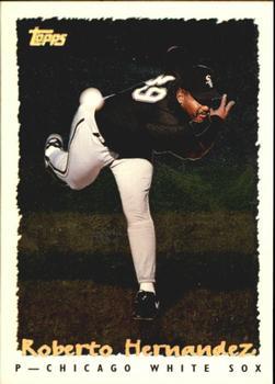 #PP8 Roberto Hernandez - Chicago White Sox - 1994 Topps - 1995 Topps Pre-Production Spectralite Samples Baseball