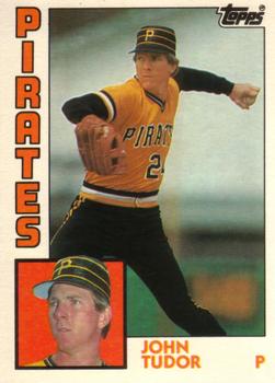 #122T John Tudor - Pittsburgh Pirates - 1984 Topps Traded Baseball