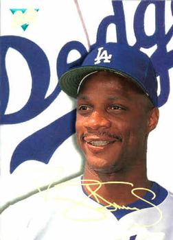 #122 Darryl Strawberry - Los Angeles Dodgers - 1993 Studio Baseball