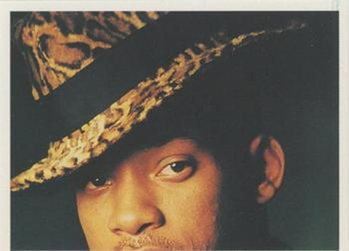 #122 Will Smith - 1999 Panini Smash Hits Stickers