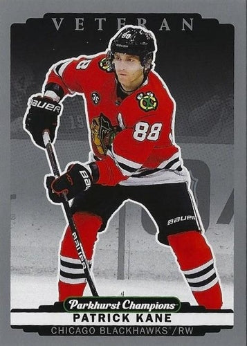 #122 Patrick Kane - Chicago Blackhawks - 2022-23 Parkhurst Champions - Silver Hockey