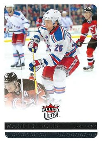 #122 Martin St. Louis - New York Rangers - 2014-15 Ultra Hockey