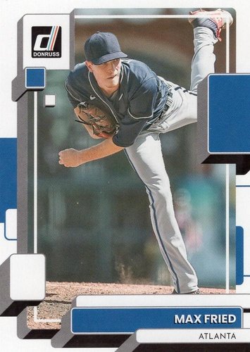 #122 Max Fried - Atlanta Braves - 2022 Donruss Baseball