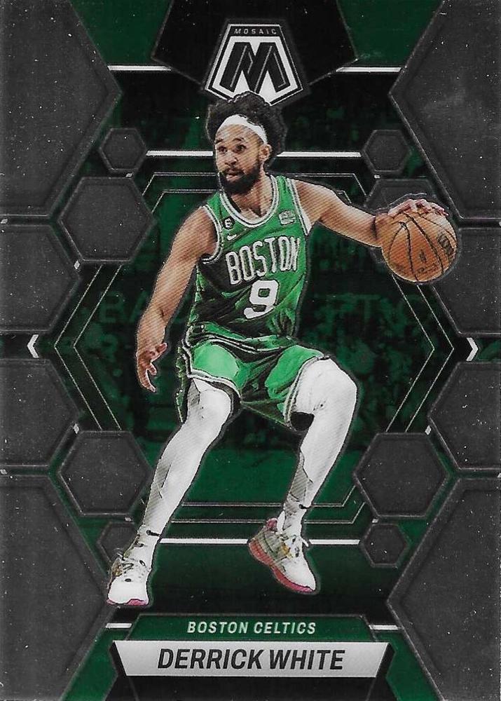 #122 Derrick White - Boston Celtics - 2022-23 Panini Mosaic Basketball