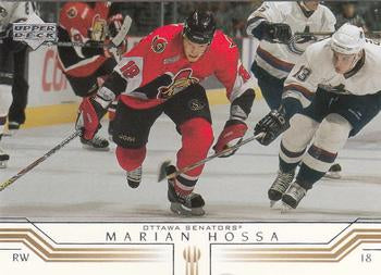 #122 Marian Hossa - Ottawa Senators - 2001-02 Upper Deck Hockey