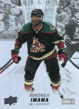 #122 Bokondji Imama - Arizona Coyotes - 2022-23 Upper Deck Trilogy Hockey