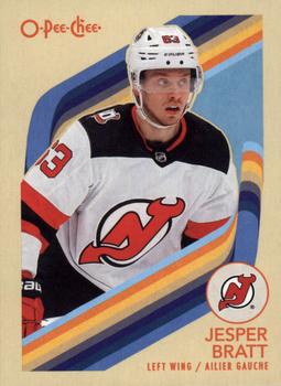 #122 Jesper Bratt - New Jersey Devils - 2023-24 O-Pee-Chee - Retro Hockey