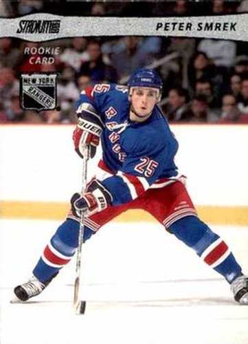 #122 Peter Smrek - New York Rangers - 2001-02 Stadium Club Hockey