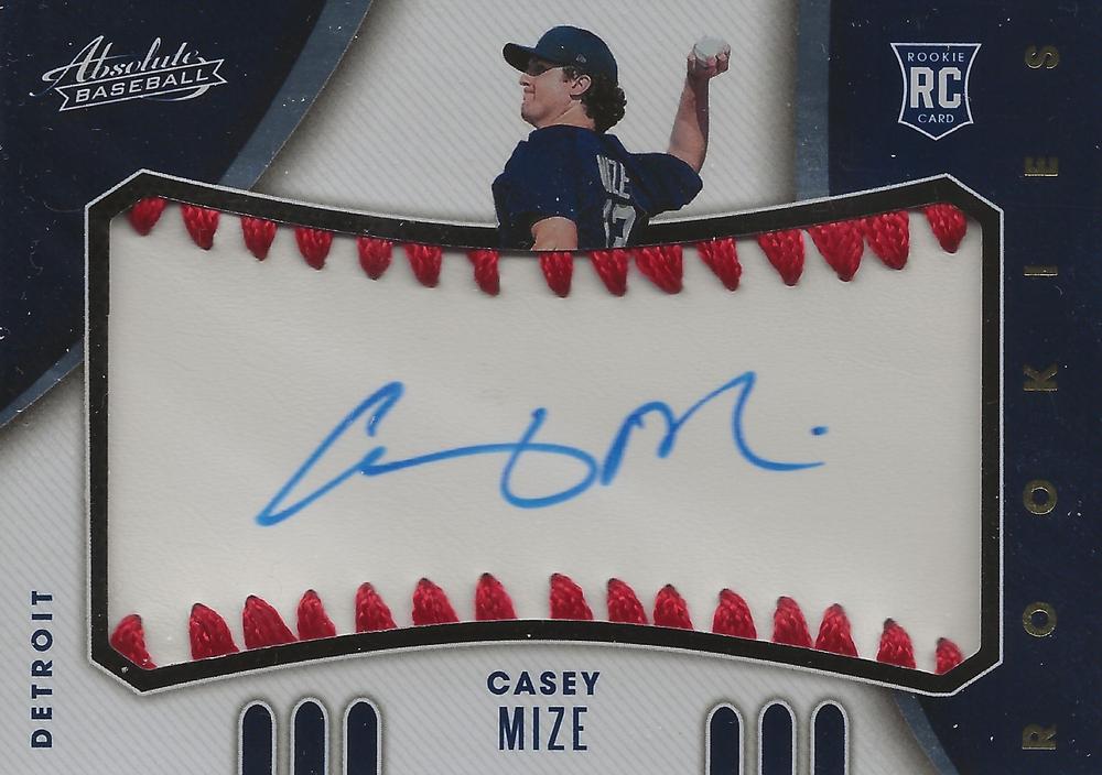 #122 Casey Mize - Detroit Tigers - 2021 Panini Absolute Baseball