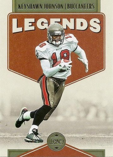 #122 Keyshawn Johnson - Tampa Bay Buccaneers - 2022 Panini Legacy Football
