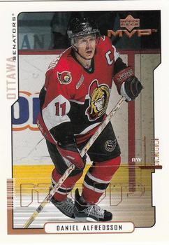 #122 Daniel Alfredsson - Ottawa Senators - 2000-01 Upper Deck MVP Hockey
