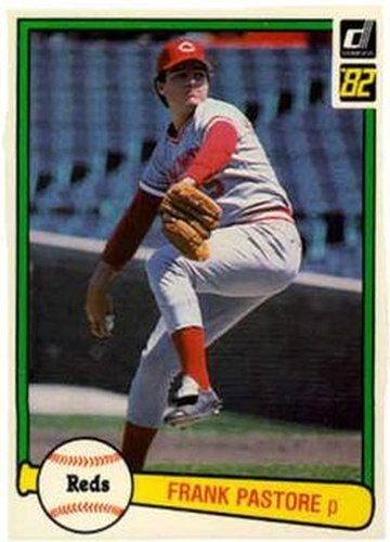 #122 Frank Pastore - Cincinnati Reds - 1982 Donruss Baseball