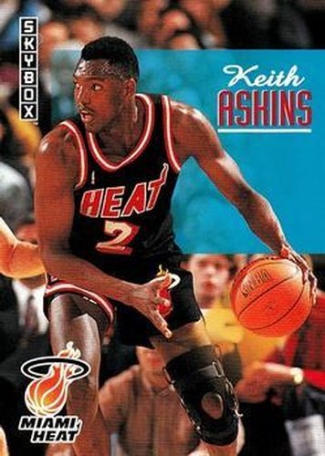 #122 Keith Askins - Miami Heat - 1992-93 SkyBox Basketball