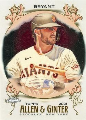 #122 Kris Bryant - San Francisco Giants - 2021 Topps Allen & Ginter Chrome Baseball
