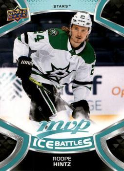 #122 Roope Hintz - Dallas Stars - 2021-22 Upper Deck MVP - Ice Battles Hockey