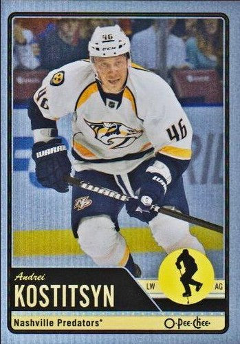 #122 Andrei Kostitsyn - Nashville Predators - 2012-13 O-Pee-Chee - Rainbow Hockey