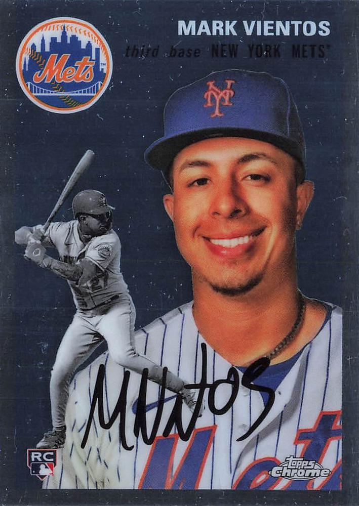 #122 Mark Vientos - New York Mets - 2023 Topps Chrome Platinum Anniversary Baseball