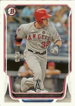 #123 Josh Hamilton - Los Angeles Angels - 2014 Bowman Baseball
