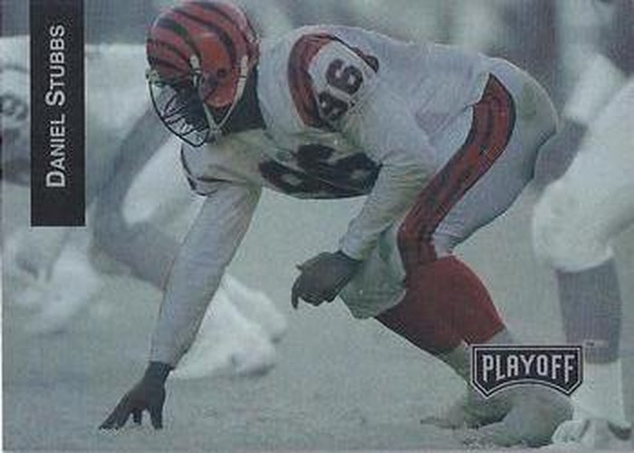 #123 Daniel Stubbs - Cincinnati Bengals - 1993 Playoff Football