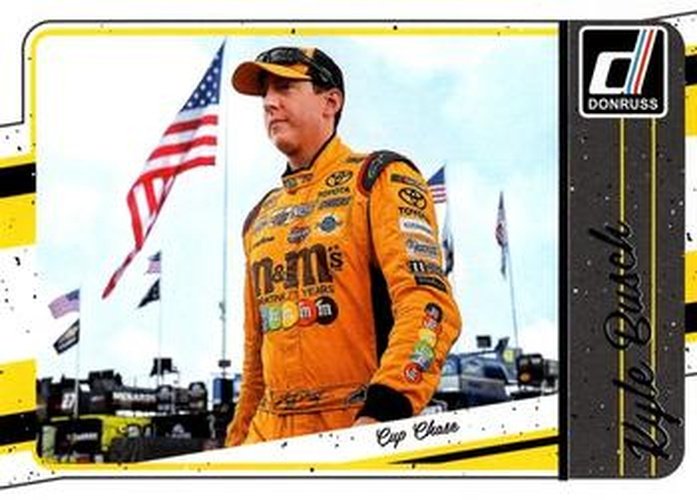 #123 Kyle Busch - Joe Gibbs Racing - 2017 Donruss Racing