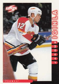 #123 Jarome Iginla - Calgary Flames - 1997-98 Score Hockey
