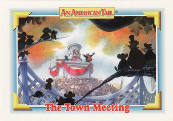 #123 The Town Meeting - 1991 Impel An American Tail: Fievel Goes West