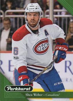 #123 Shea Weber - Montreal Canadiens - 2017-18 Parkhurst Hockey