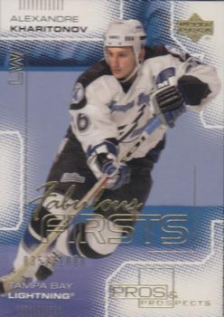#123 Alexander Kharitonov - Tampa Bay Lightning - 2000-01 Upper Deck Pros & Prospects Hockey