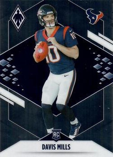 #123 Davis Mills - Houston Texans - 2021 Panini Phoenix Football