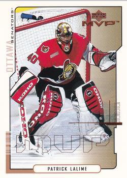 #123 Patrick Lalime - Ottawa Senators - 2000-01 Upper Deck MVP Hockey