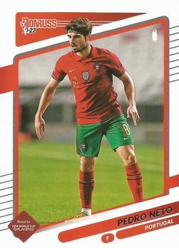 #123 Pedro Neto - Portugal - 2021-22 Donruss Road to FIFA World Cup Qatar 2022 Soccer