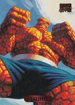 #123 Thing - 1994 Fleer Marvel Masterpieces Hildebrandt Brothers
