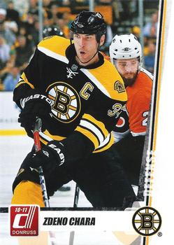 #123 Zdeno Chara - Boston Bruins - 2010-11 Donruss Hockey