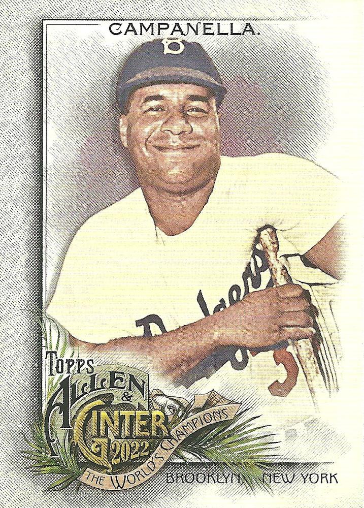 #123 Roy Campanella - Brooklyn Dodgers - 2022 Topps Allen & Ginter Baseball