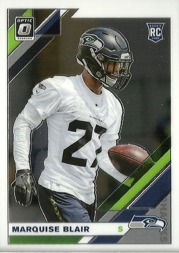 #123 Marquise Blair - Seattle Seahawks - 2019 Donruss Optic Football